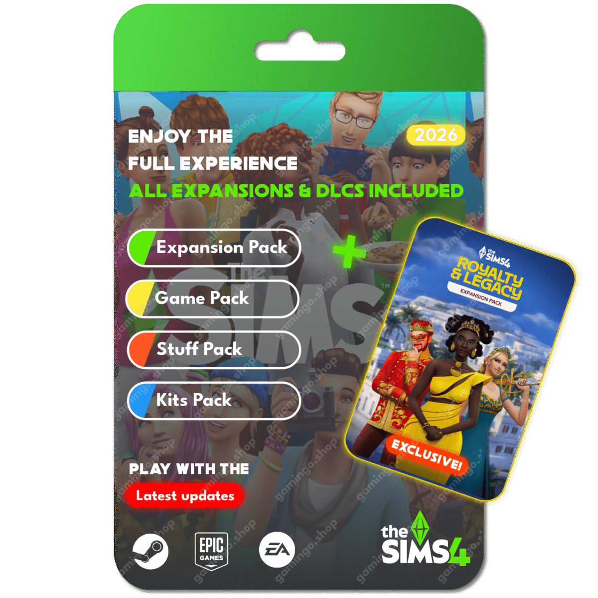 sims-4-all-dlcs The Sims 4 All DLCs Download